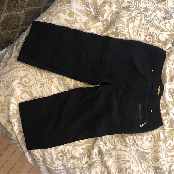 Jamie Sadock black stretch knee pants, 2 - Picture 2 of 6